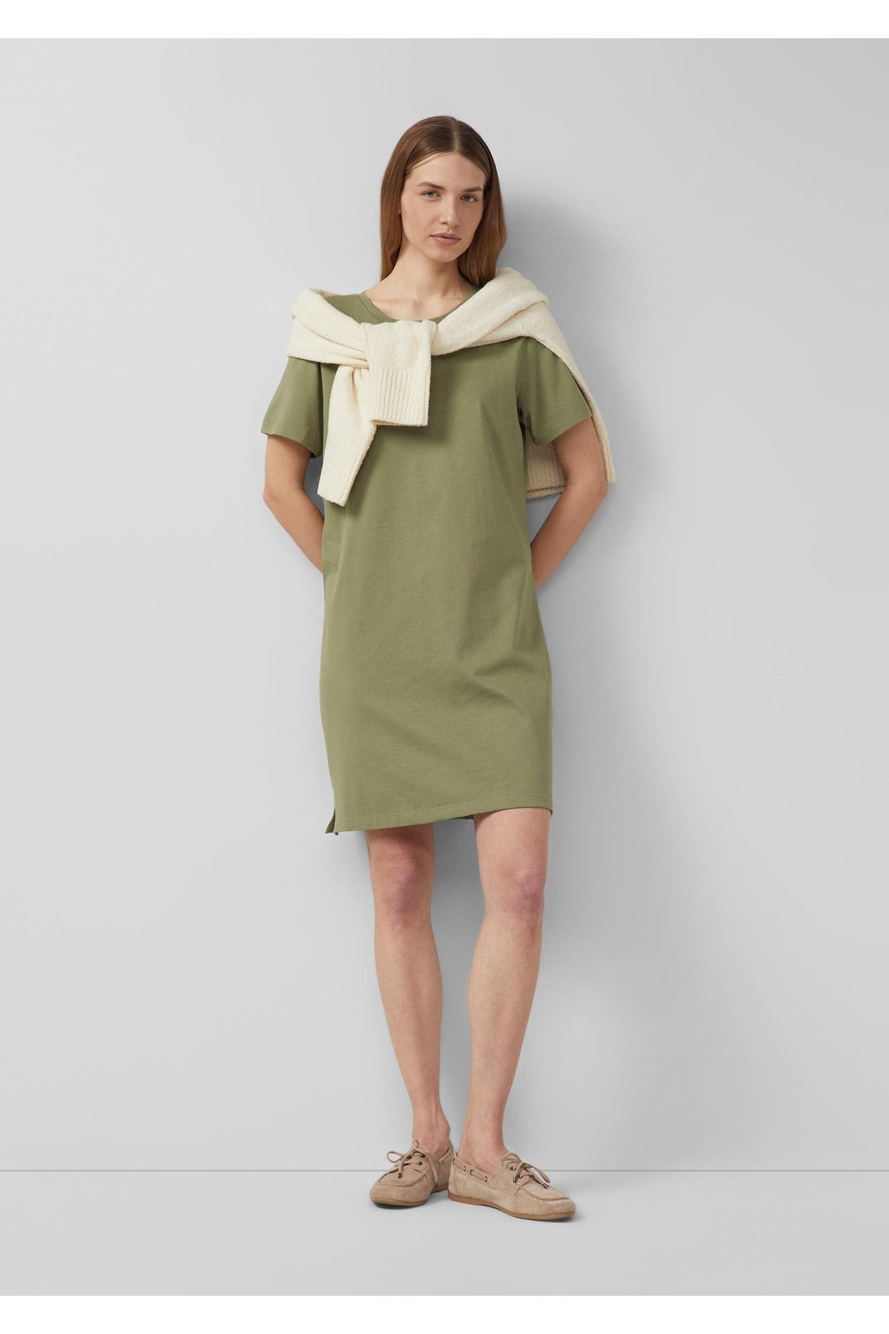 S.OLIVER Midikleid 7900_olivgrün, Bild 1