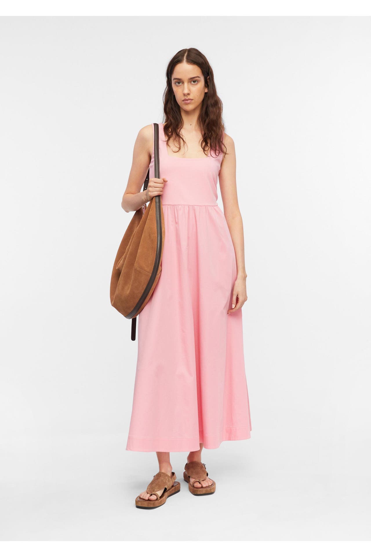COMMA, Midikleid 4180_rosa, Bild 1