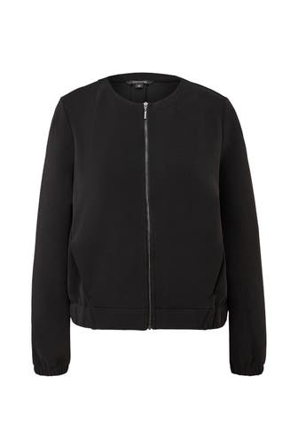 COMMA, Sweatjacke 9999_schwarz