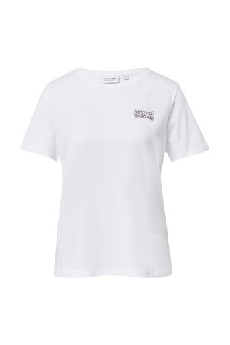 COMMA, T-Shirt 01D1_weiß