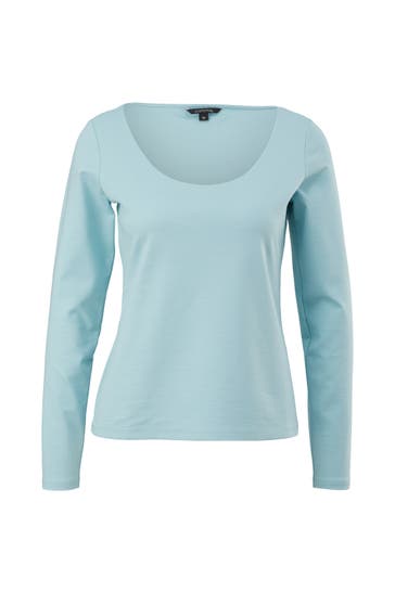 COMMA, Longsleeve 5174_arktisblau