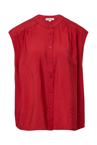 S.OLIVER Blusenshirt 3533_mohnrot