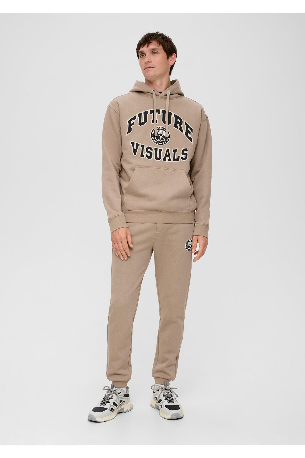 QS BY S.OLIVER Sweatshirt 82D0_sandfarben, Bild 1