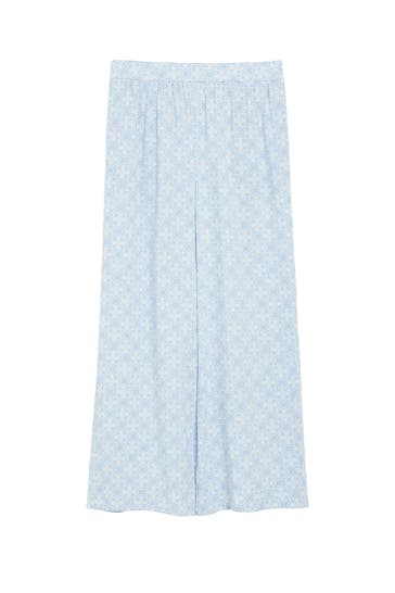 S.OLIVER Stoffhose 50A5_hellblau Wide/ Loose Fit