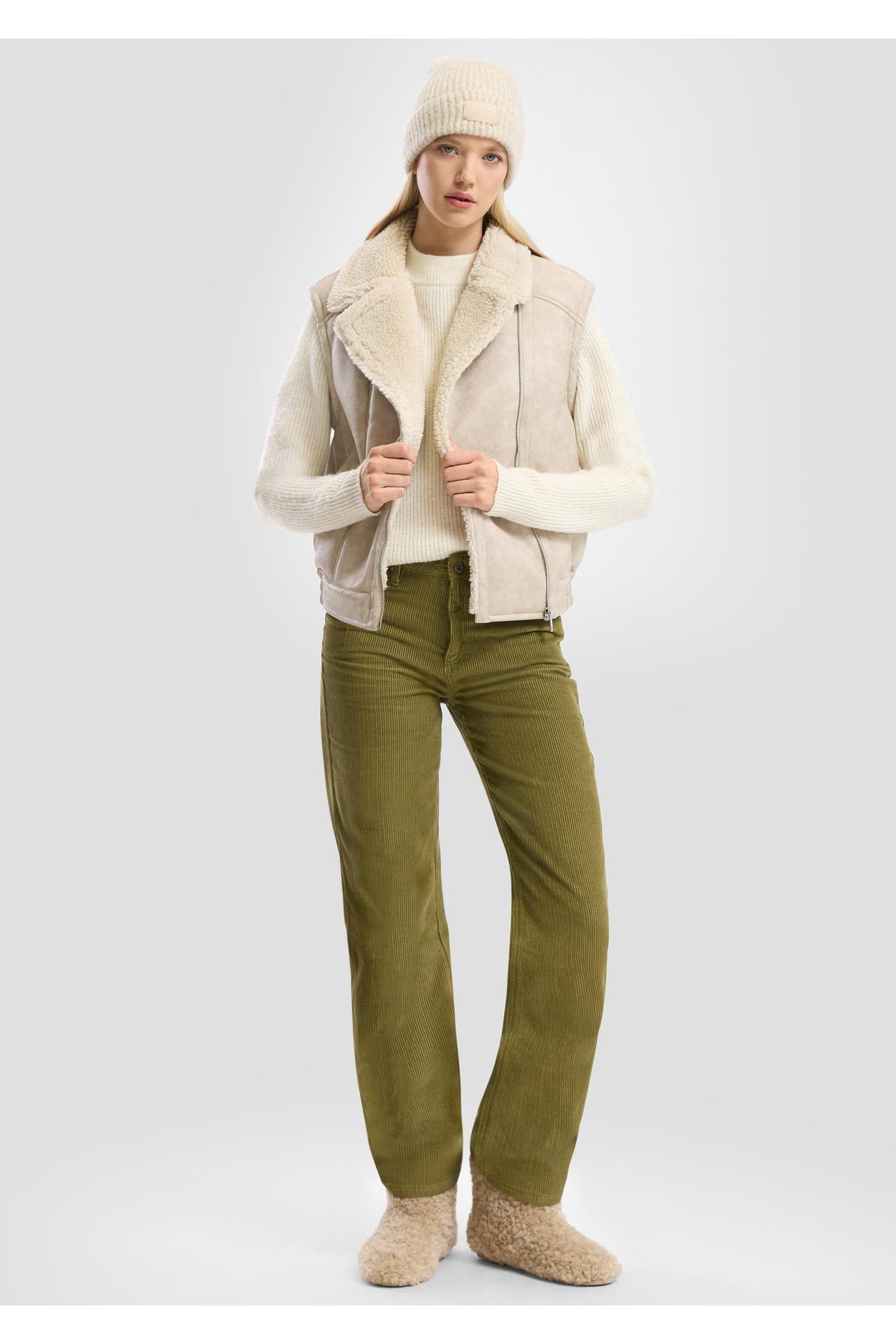 QS BY S.OLIVER Weste 8001_helles beige, Bild 1