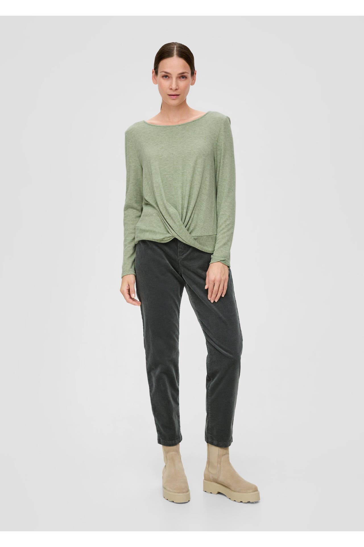 S.OLIVER Longsleeve 78W9_tannengrün, Bild 1