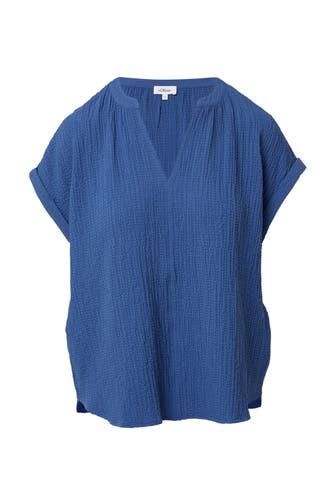 S.OLIVER Blusenshirt 5527_royalblau
