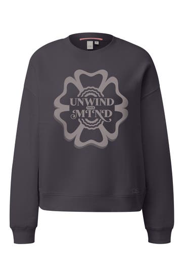 QS BY S.OLIVER Sweatshirt 98D3_dunkelgrau