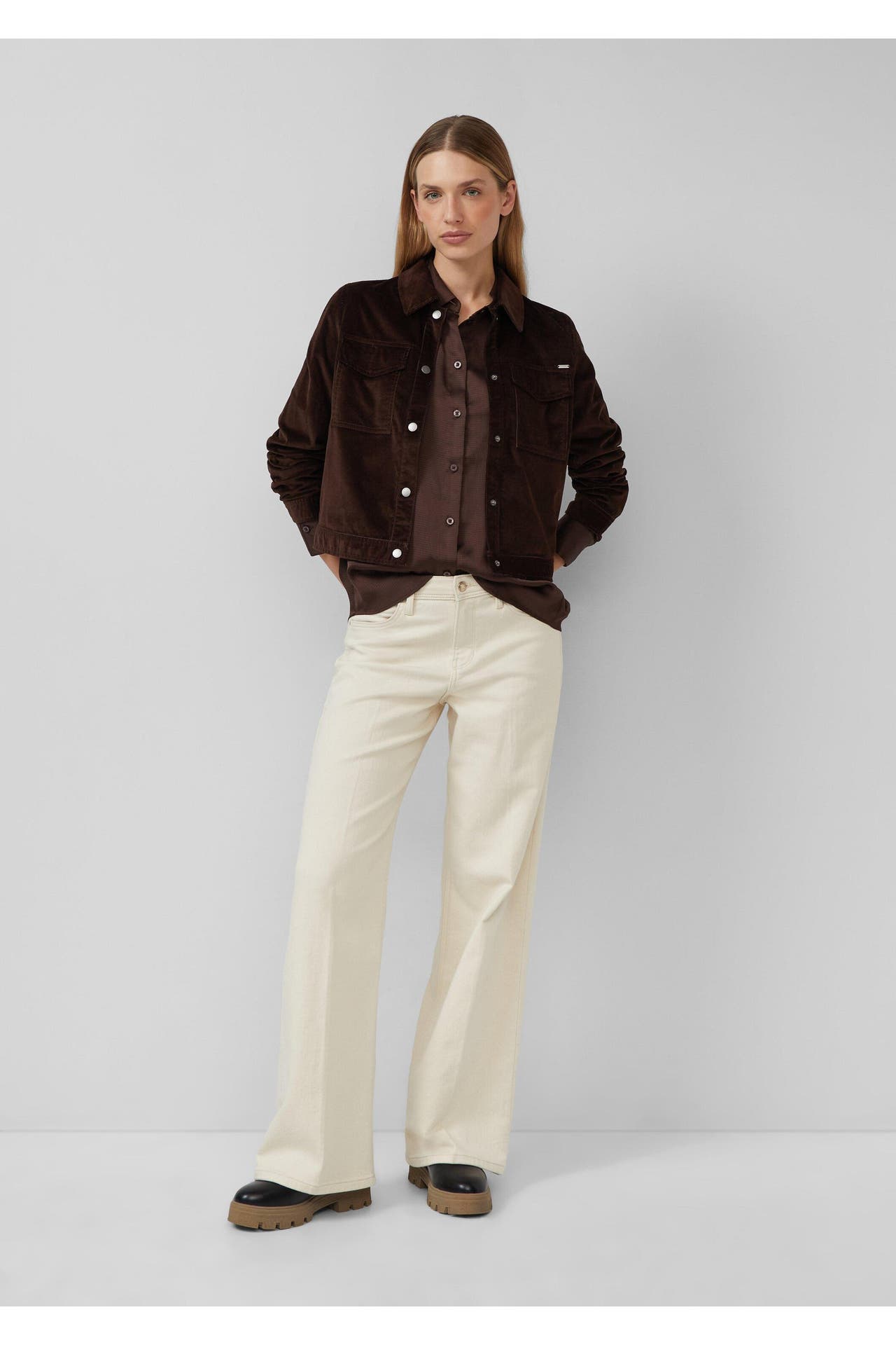 S.OLIVER Casual-Bluse 8945_dunkelbraun, Bild 1