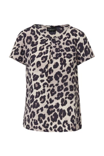 S.OLIVER Blusenshirt 93A1_braun