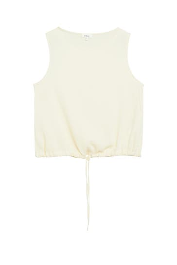 S.OLIVER Blusenshirt 8000_helles beige