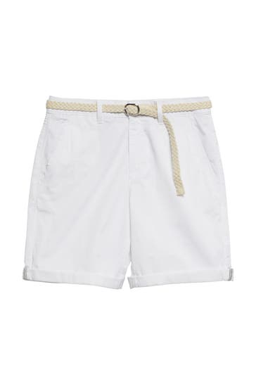 S.OLIVER Short 0100_weiß Tapered