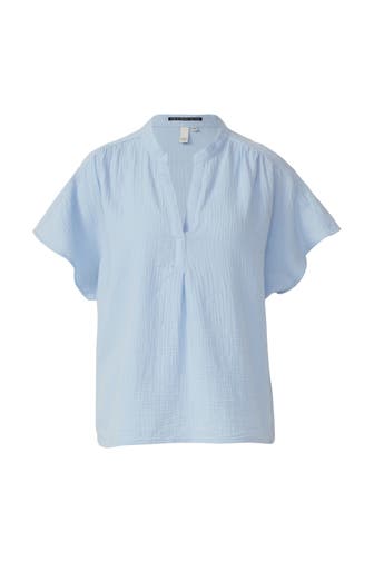 QS BY S.OLIVER Blusenshirt 5072_hellblau