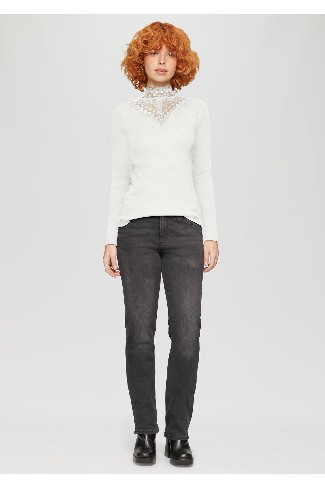QS BY S.OLIVER Longsleeve 0200_ecru, Bild 1