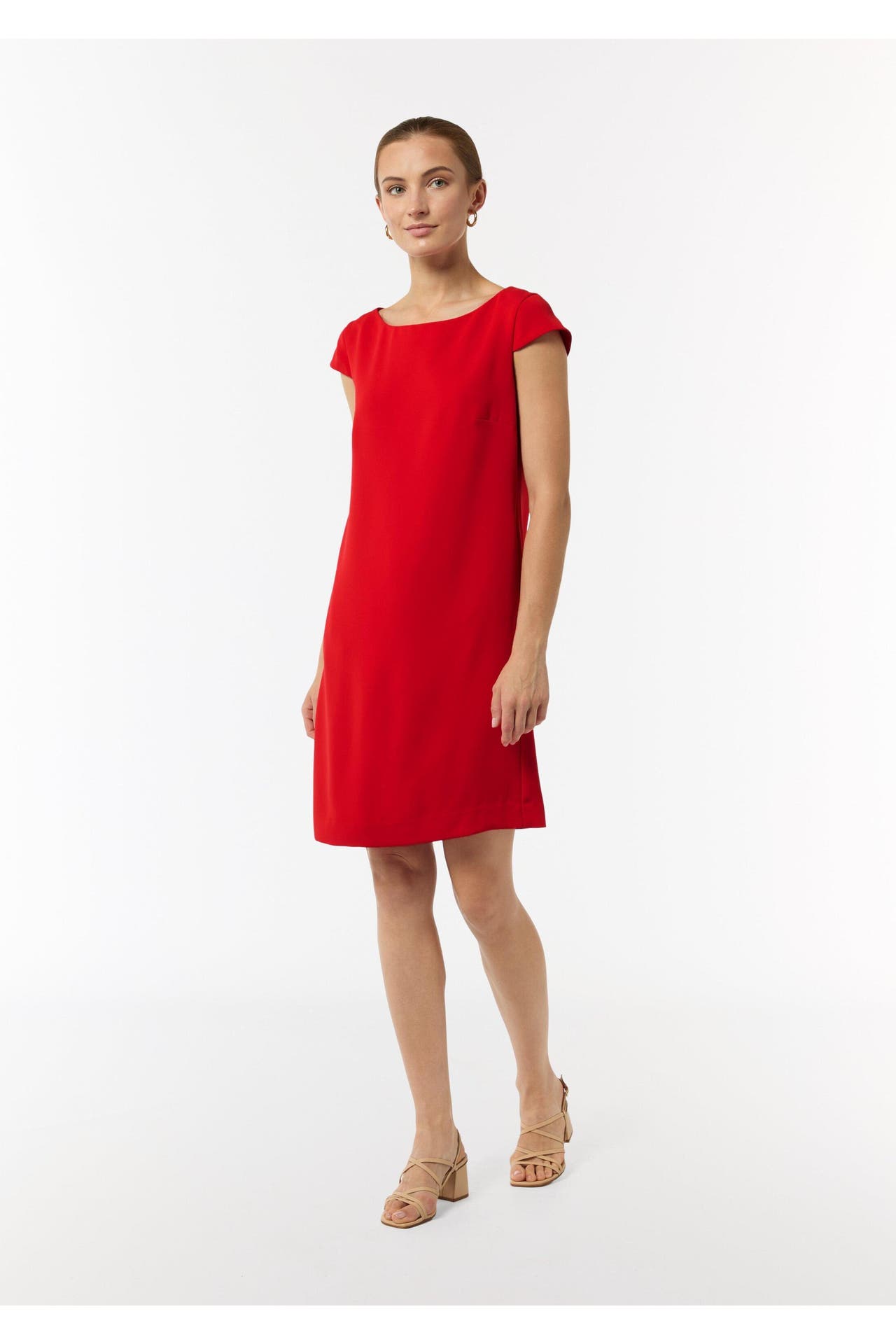 COMMA, Midikleid 3123_chilirot, Bild 1