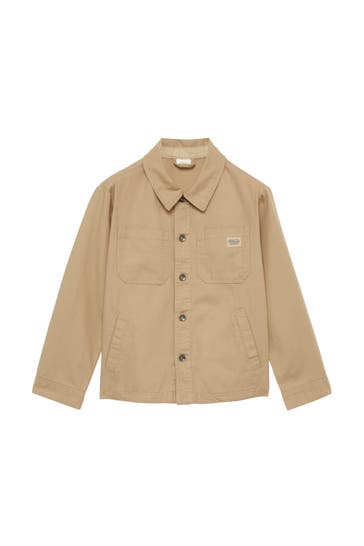 S.OLIVER Hemd 8195_beige Regular Fit