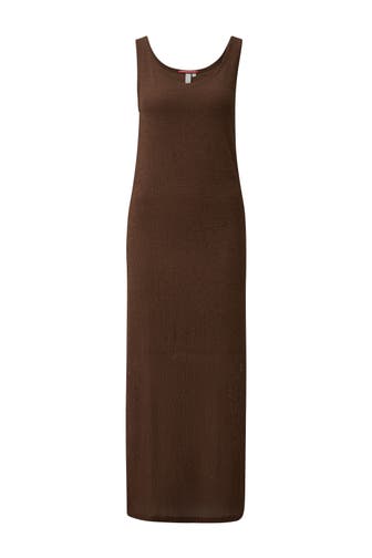 QS BY S.OLIVER Maxikleid 8922_dunkelbraun