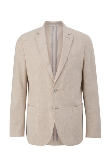 S.OLIVER Casual-Sakko S.OCLEVER 84N1_sandstein Slim Fit