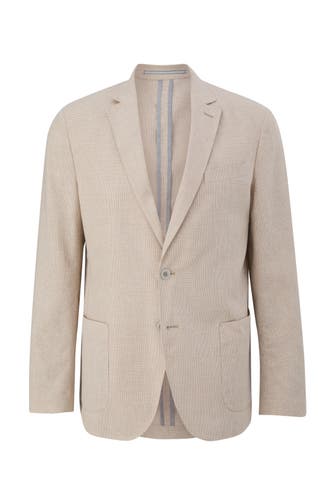 S.OLIVER Casual-Sakko S.OCLEVER 84N1_sandstein Slim Fit