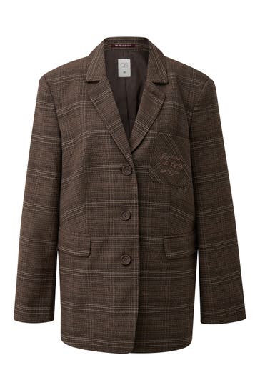 QS BY S.OLIVER Blazer 89N0_dunkelbraun