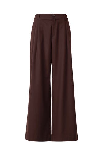 S.OLIVER Stoffhose 8945_dunkelbraun Tapered