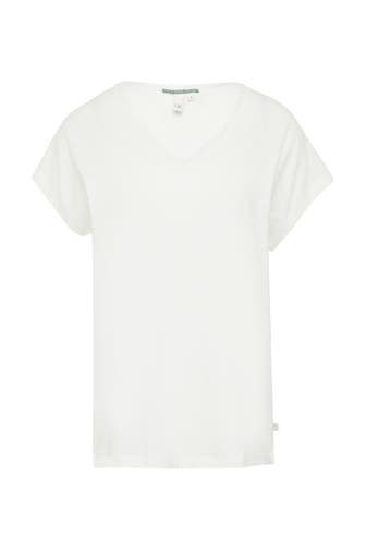 QS BY S.OLIVER T-Shirt 0200_ecru