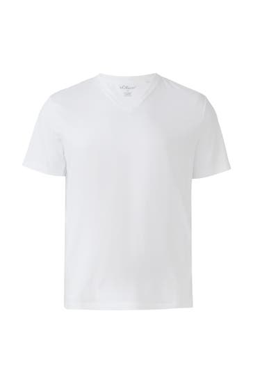 S.OLIVER Blusenshirt 0100_weiß