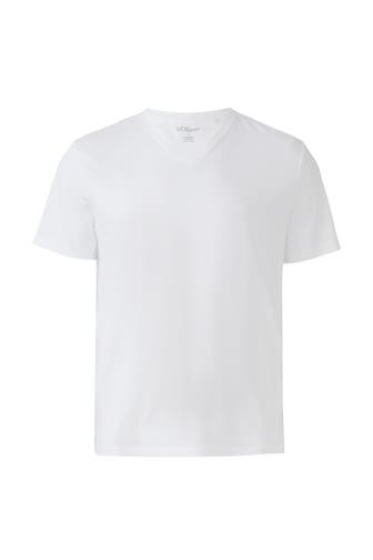 S.OLIVER Blusenshirt 0100_weiß