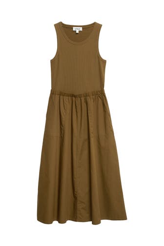 S.OLIVER Midikleid 8918_dunkelbraun