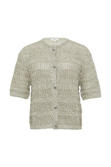 S.OLIVER Strickjacke 83X1_hellbraun