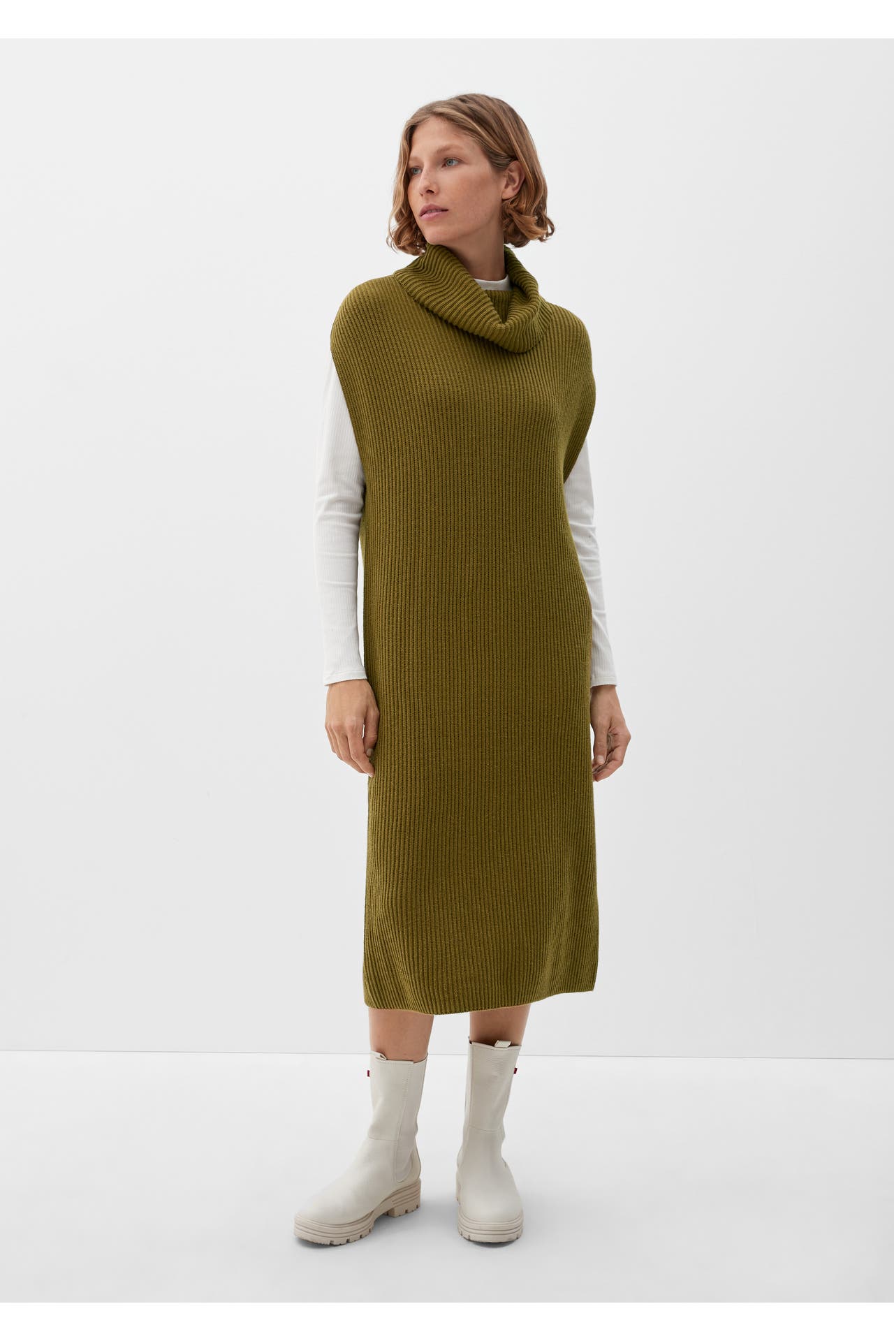 S.OLIVER Midikleid 7734_guacamole, Bild 1