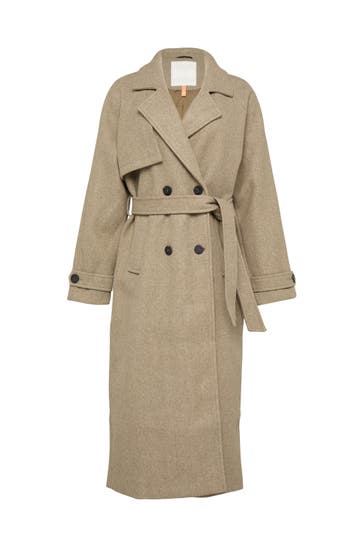 QS BY S.OLIVER Trenchcoat 78W0_olivgrün