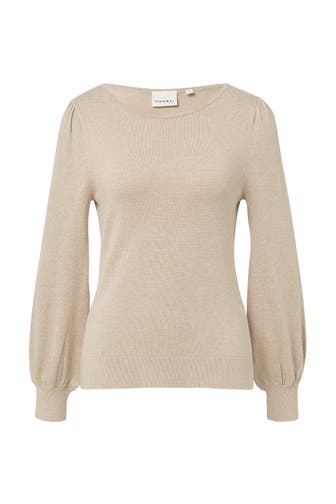 COMMA, Pullover 82W2_sandfarben