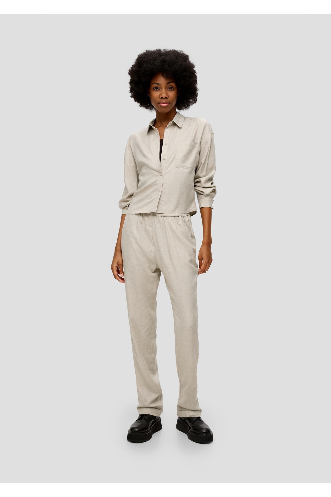 QS BY S.OLIVER Casual-Bluse 0009_ecru, Bild 1