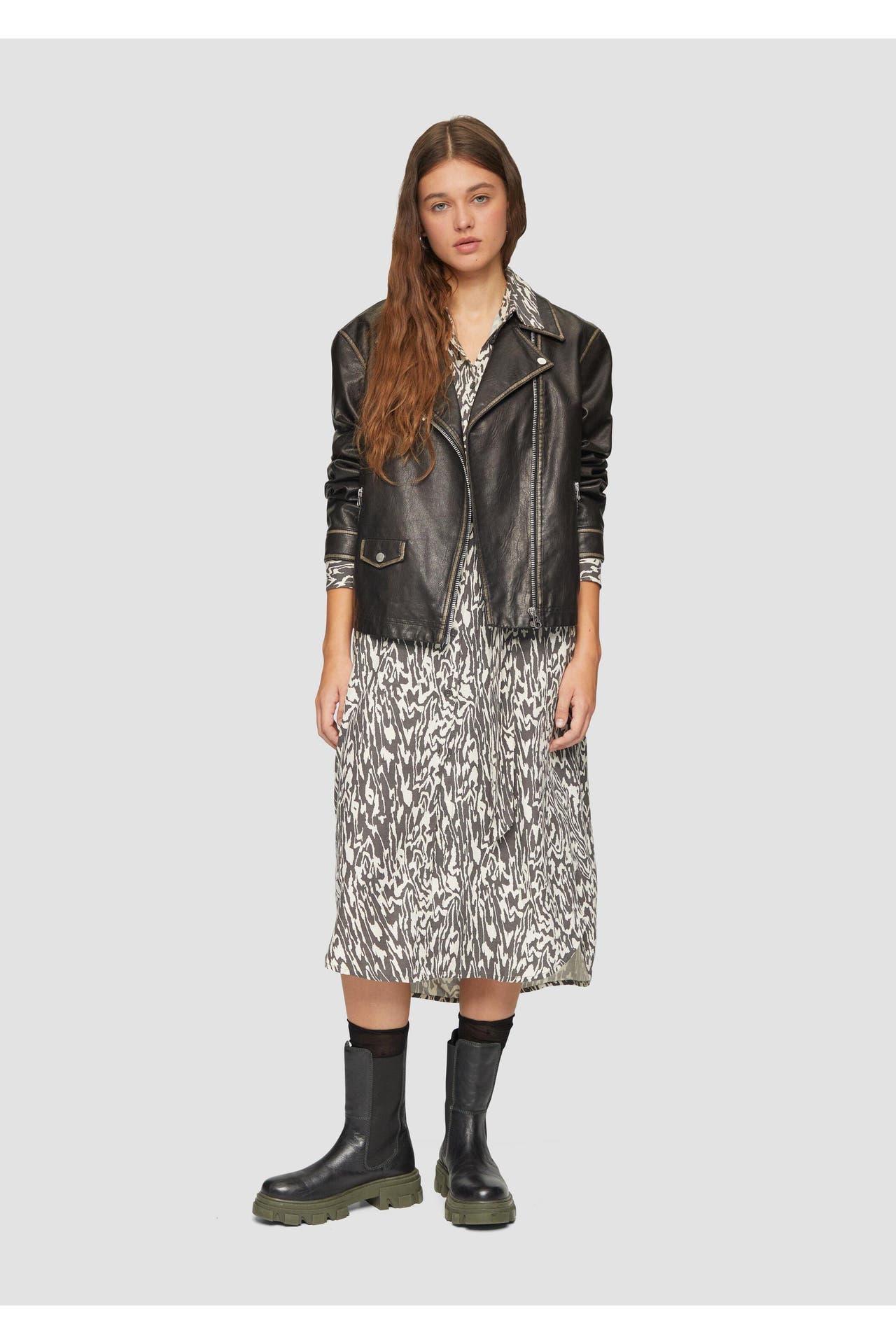 QS BY S.OLIVER Midikleid 05A0_beige, Bild 1