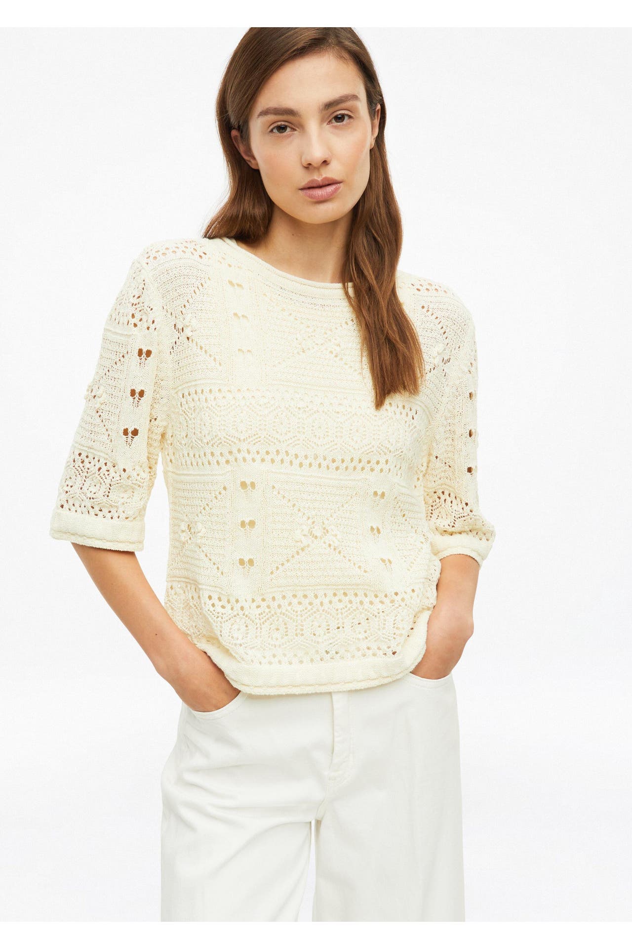 S.OLIVER Pullover 8000_helles beige, Bild 1