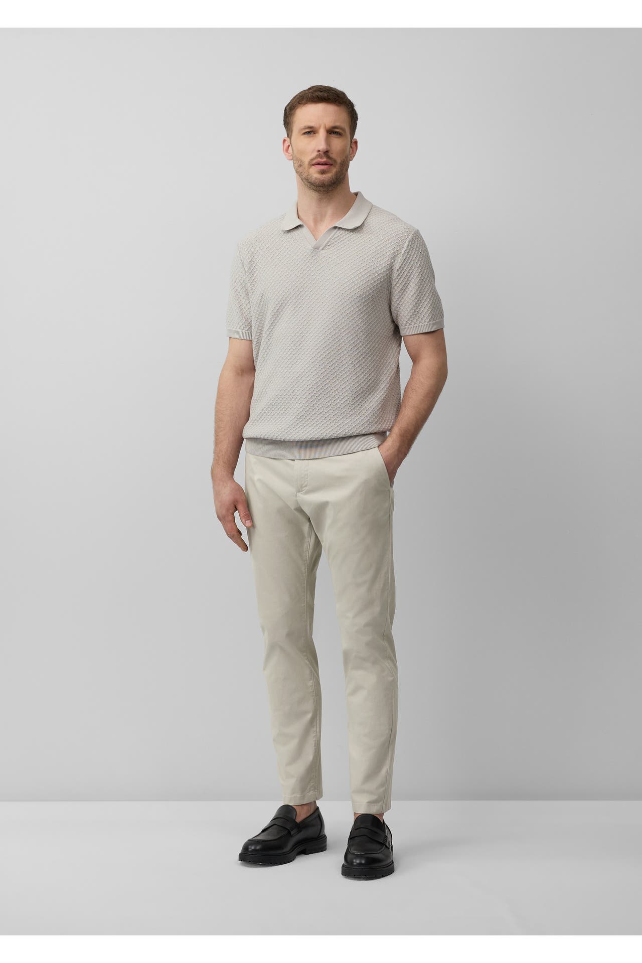 S.OLIVER Chino 8029_helles beige Tapered, Bild 1