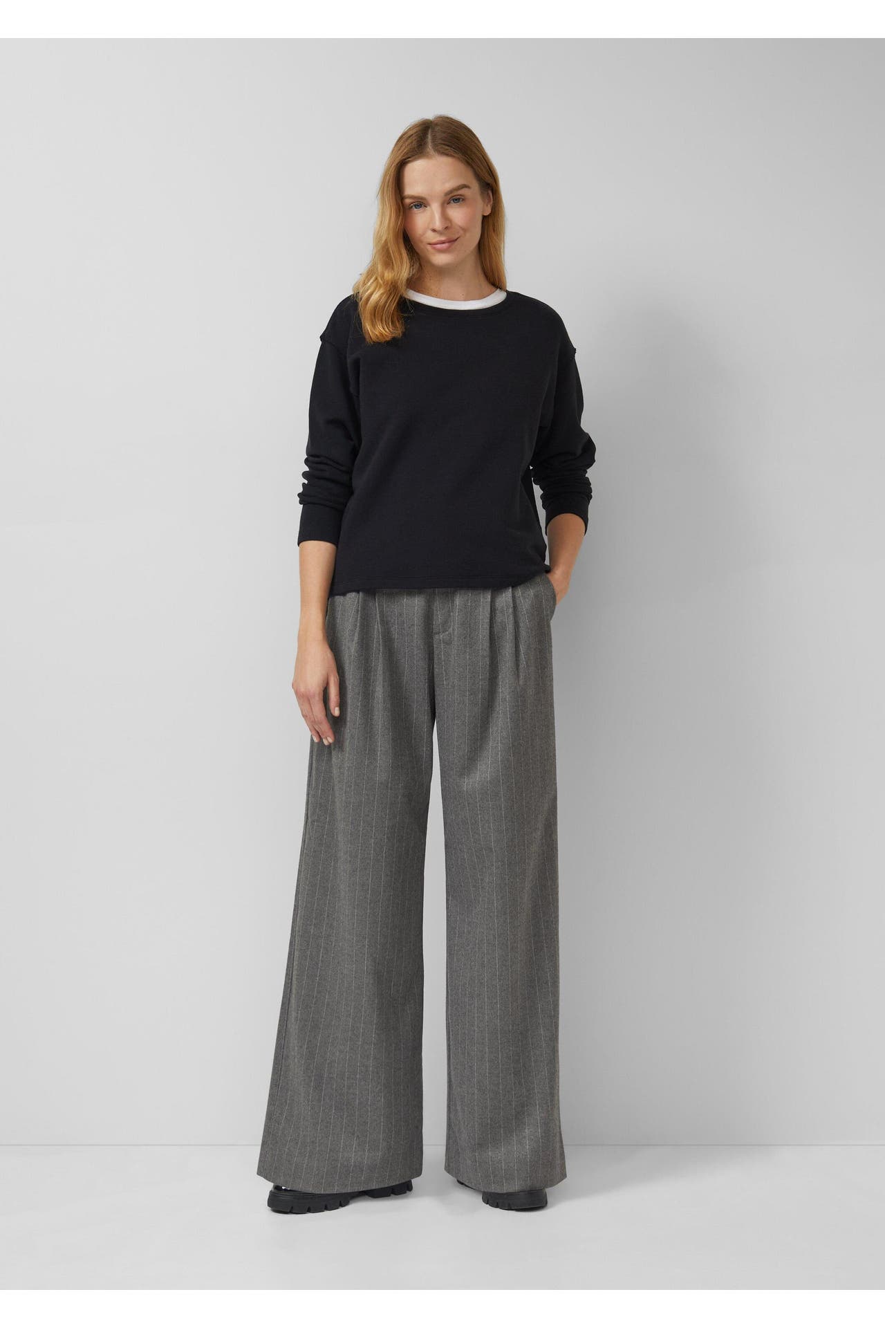 S.OLIVER Sweatshirt 9999_schwarz, Bild 1