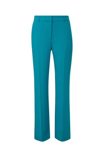 COMMA, Stoffhose 6379_türkisblau Wide/ Loose Fit