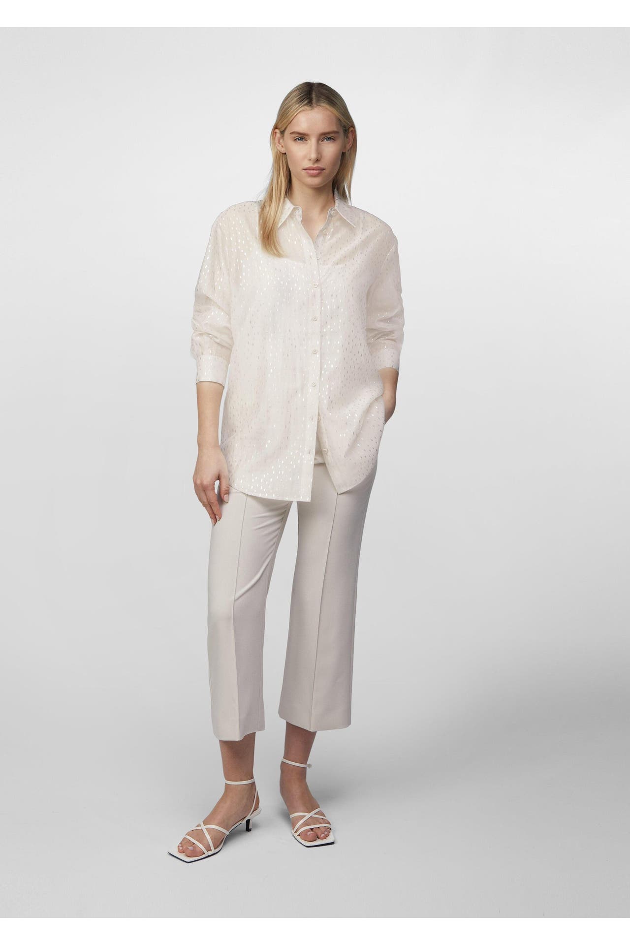 COMMA, Casual-Bluse 80A7_helles beige, Bild 1