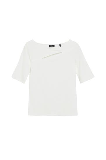 S.OLIVER T-Shirt 0200_creme