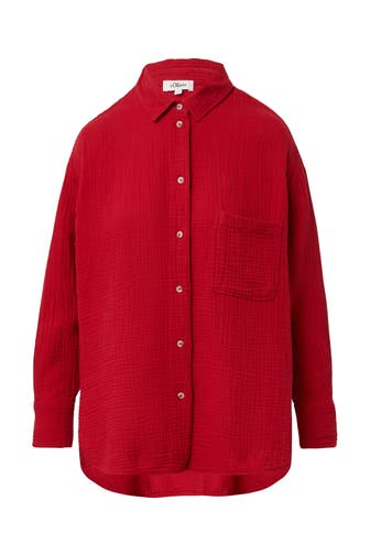 S.OLIVER Casual-Bluse 3533_mohnrot