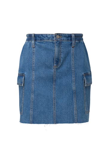 QS BY S.OLIVER Minirock CATIE 56Z7_blau