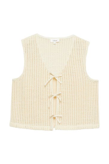 S.OLIVER Weste 8000_helles beige