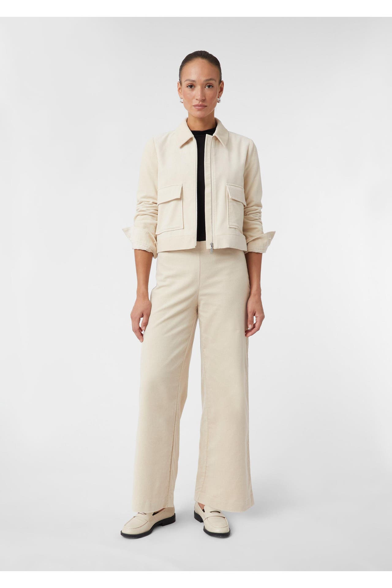 COMMA, Stoffhose 8102_beige Tapered, Bild 1