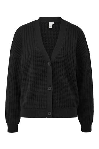 QS BY S.OLIVER Strickjacke 9999_schwarz