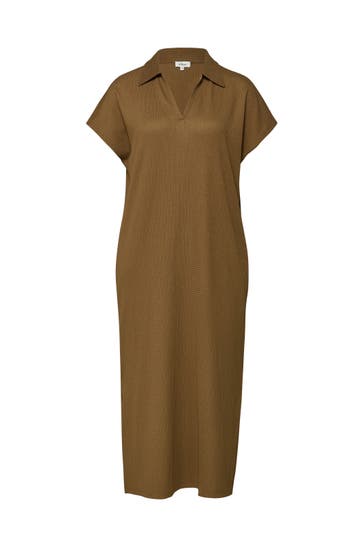 S.OLIVER Midikleid 8918_ocker