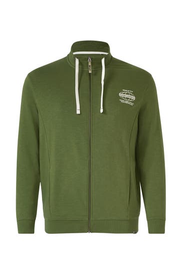 S.OLIVER Sweatjacke 79D1_olivgrün