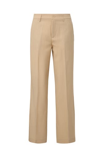 QS BY S.OLIVER Stoffhose 81J0_beige Tapered