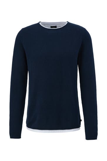 QS BY S.OLIVER Pullover 5884_tiefblau